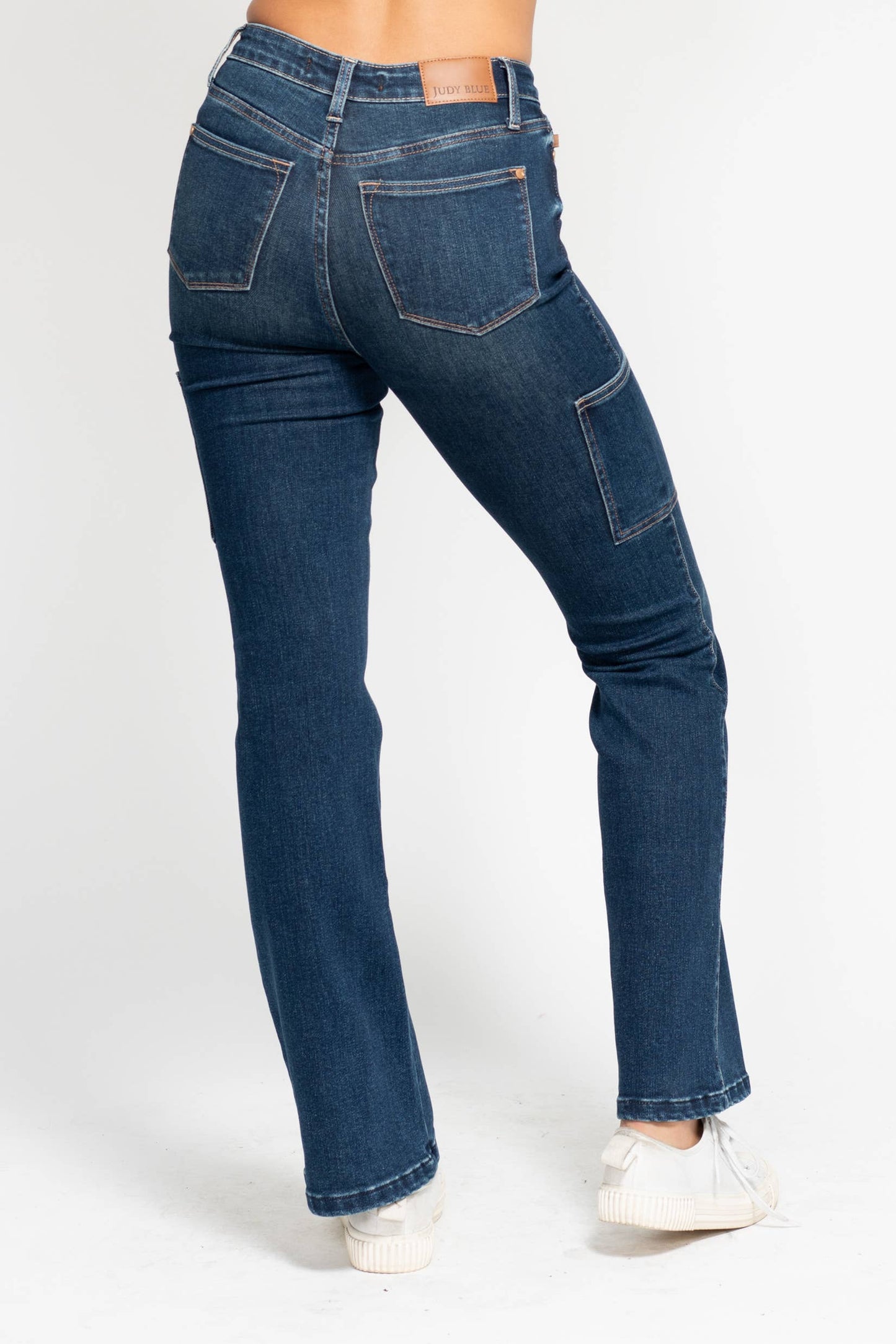 High Waisted Cargo Bootcut