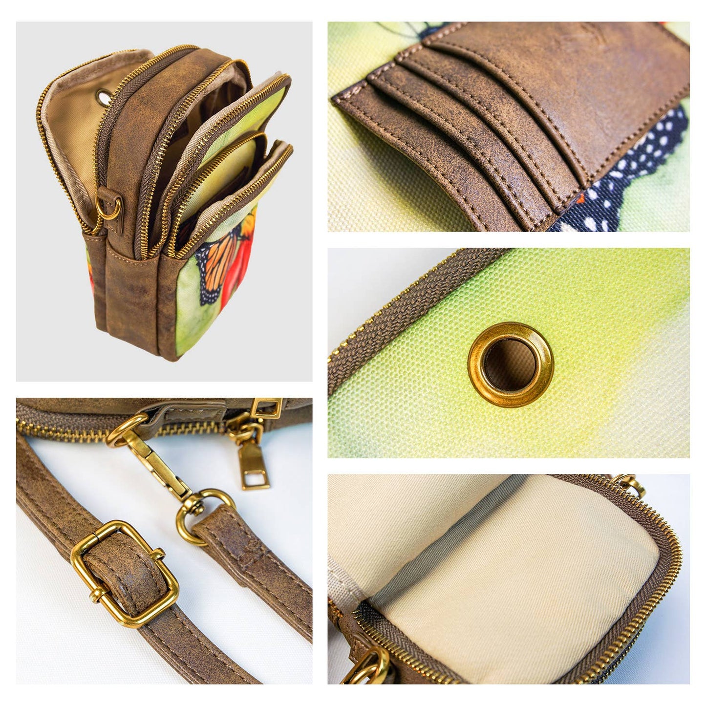 Dragonfly Cellphone Crossbody