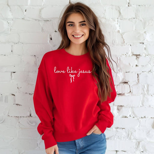 Love Like Jesus Graphic Sweatshirt