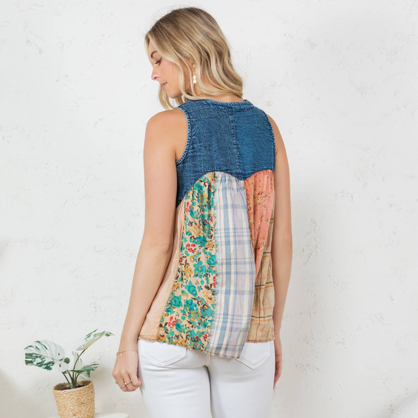 Boho Sleeveless Top