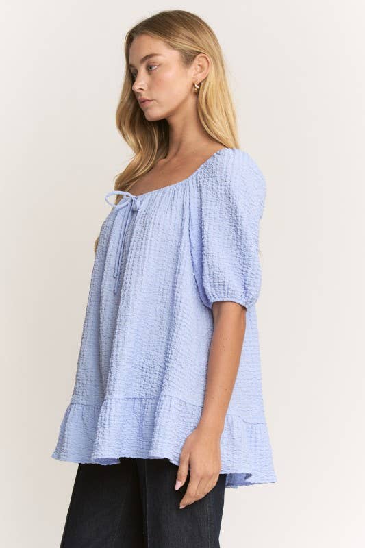 Textured Knitted Top