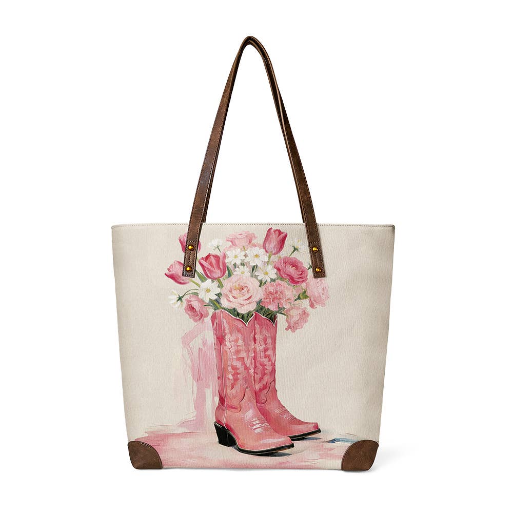 Cowgirl Canvas Tote