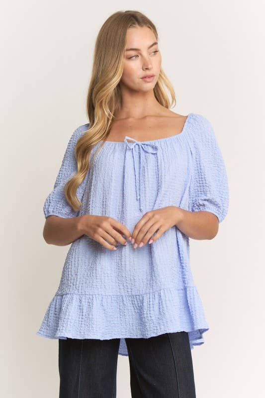Textured Knitted Top