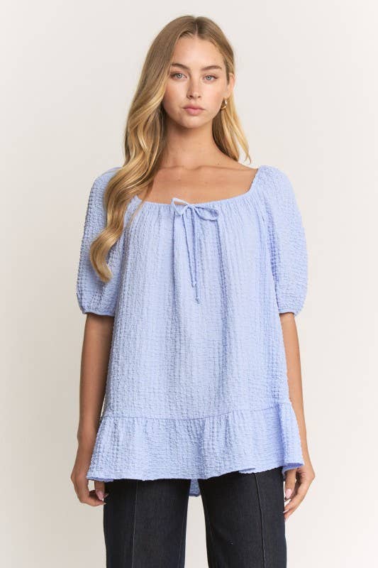 Textured Knitted Top