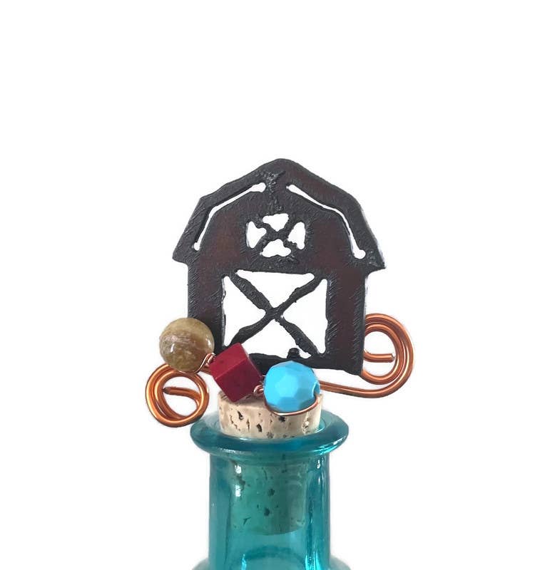 Rustic Wine Cork: Barn
