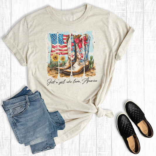 Western 4th Of July Graphic Tee