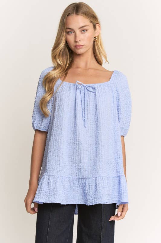 Textured Knitted Top
