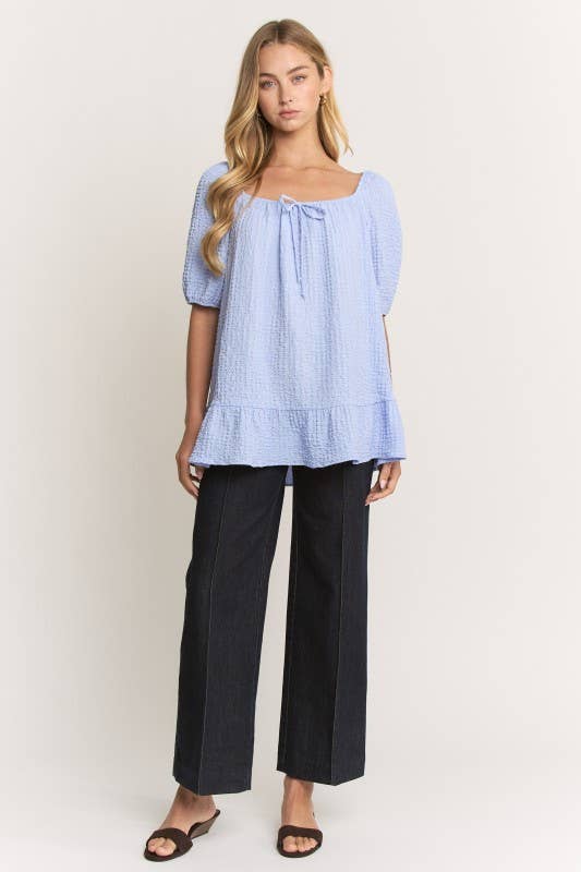 Textured Knitted Top