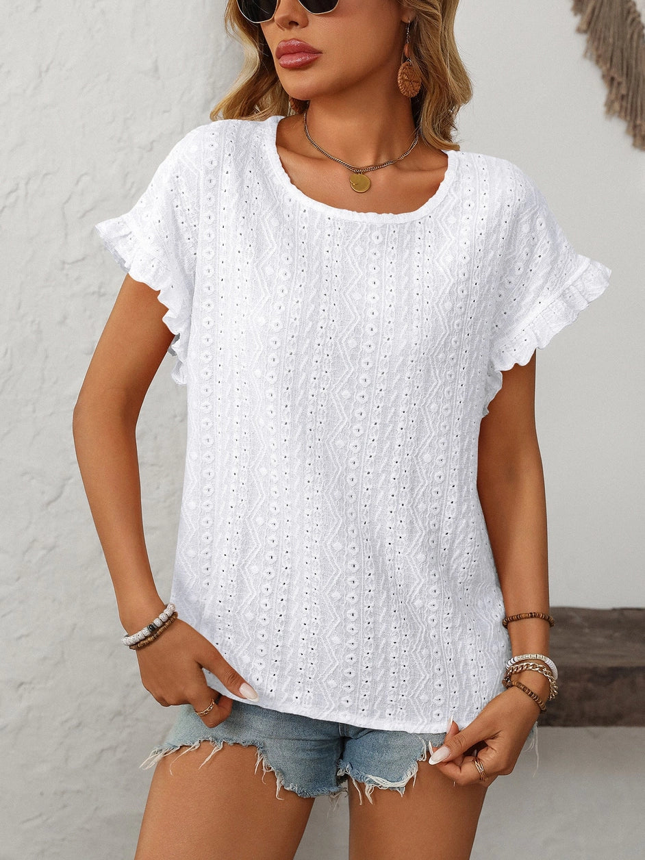 Eyelet Lace Top