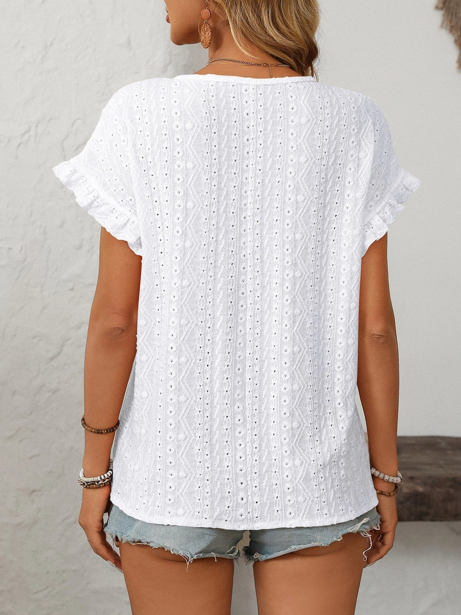 Eyelet Lace Top