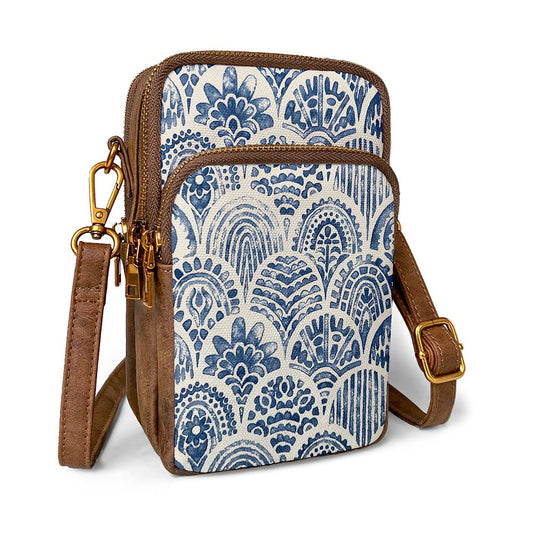 Indigo Cellphone Crossbody