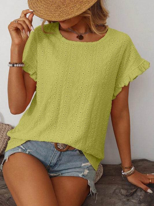 Eyelet Lace Top