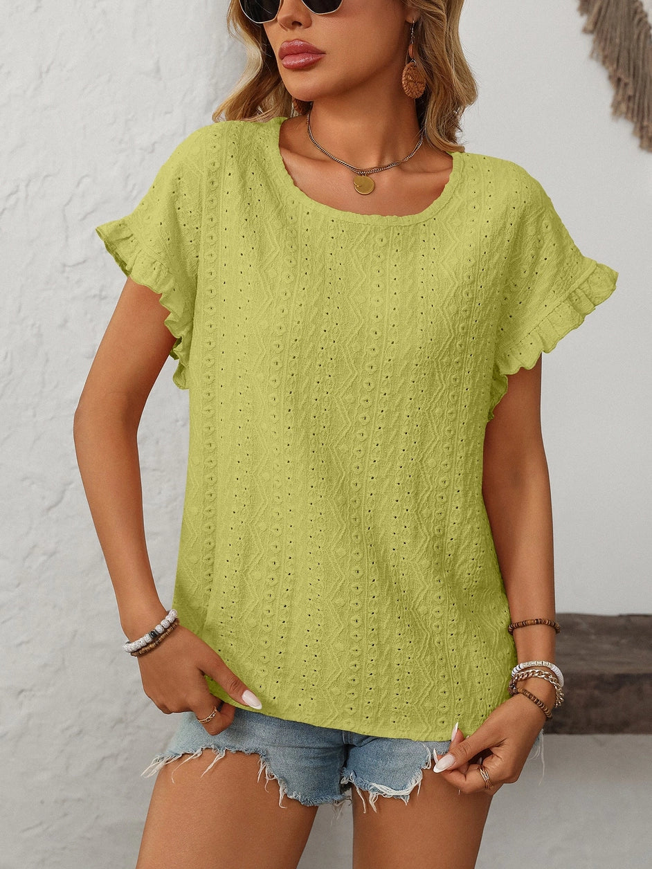 Eyelet Lace Top